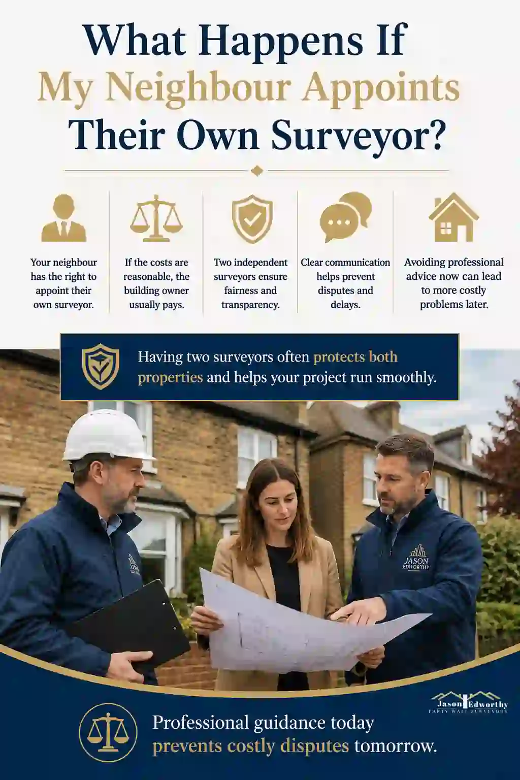 What Happens If My Neighbour Appoints Their Own Surveyor Ealing?