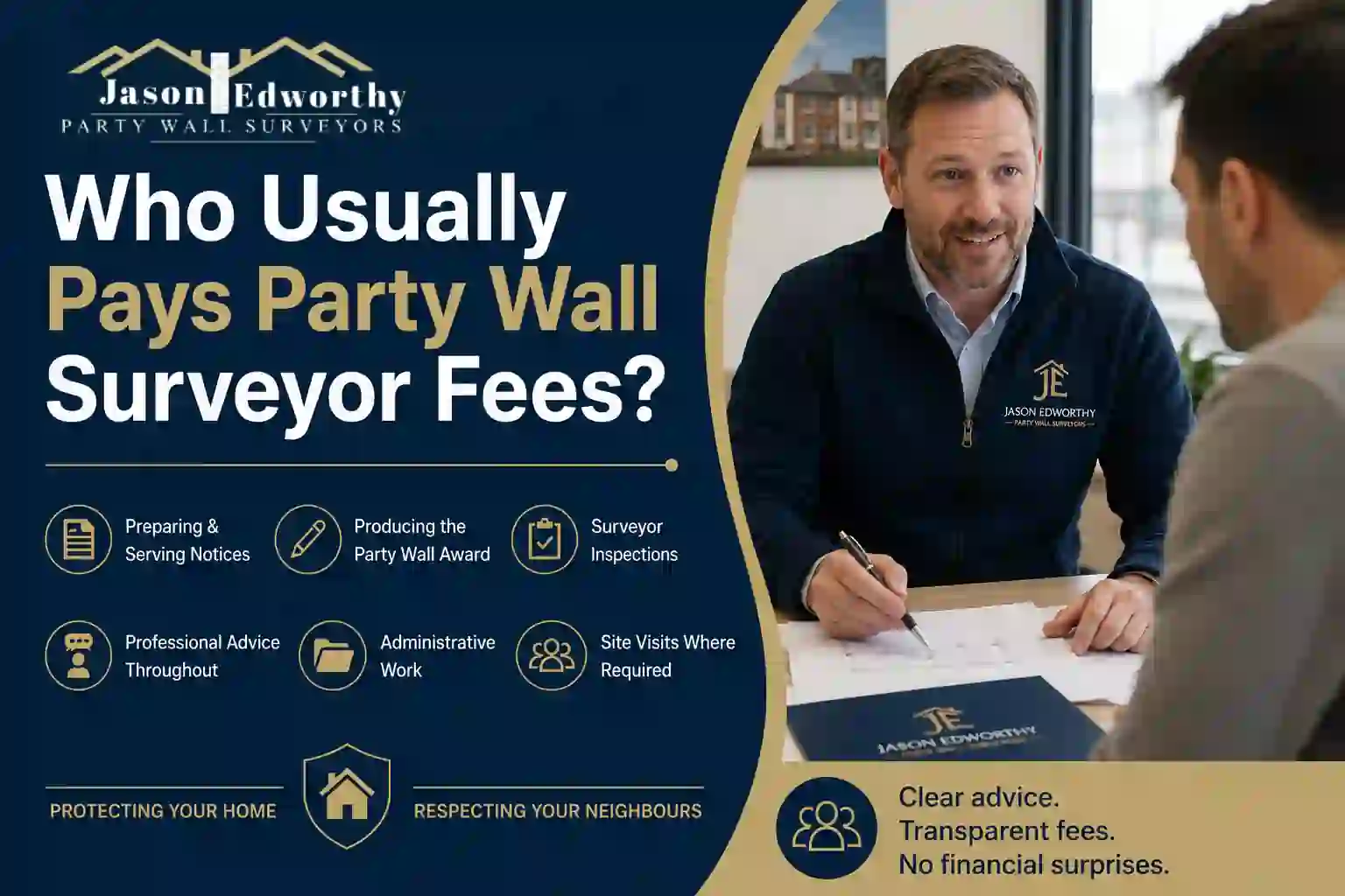 Who Usually Pays Party Wall Surveyor Fees Ealing?